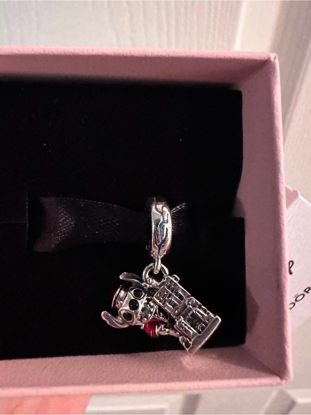 Disney Parks exclusive Pandora Charm Stitch Tower of Terror